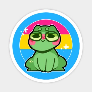 pride frog- Pansexual Variant Magnet